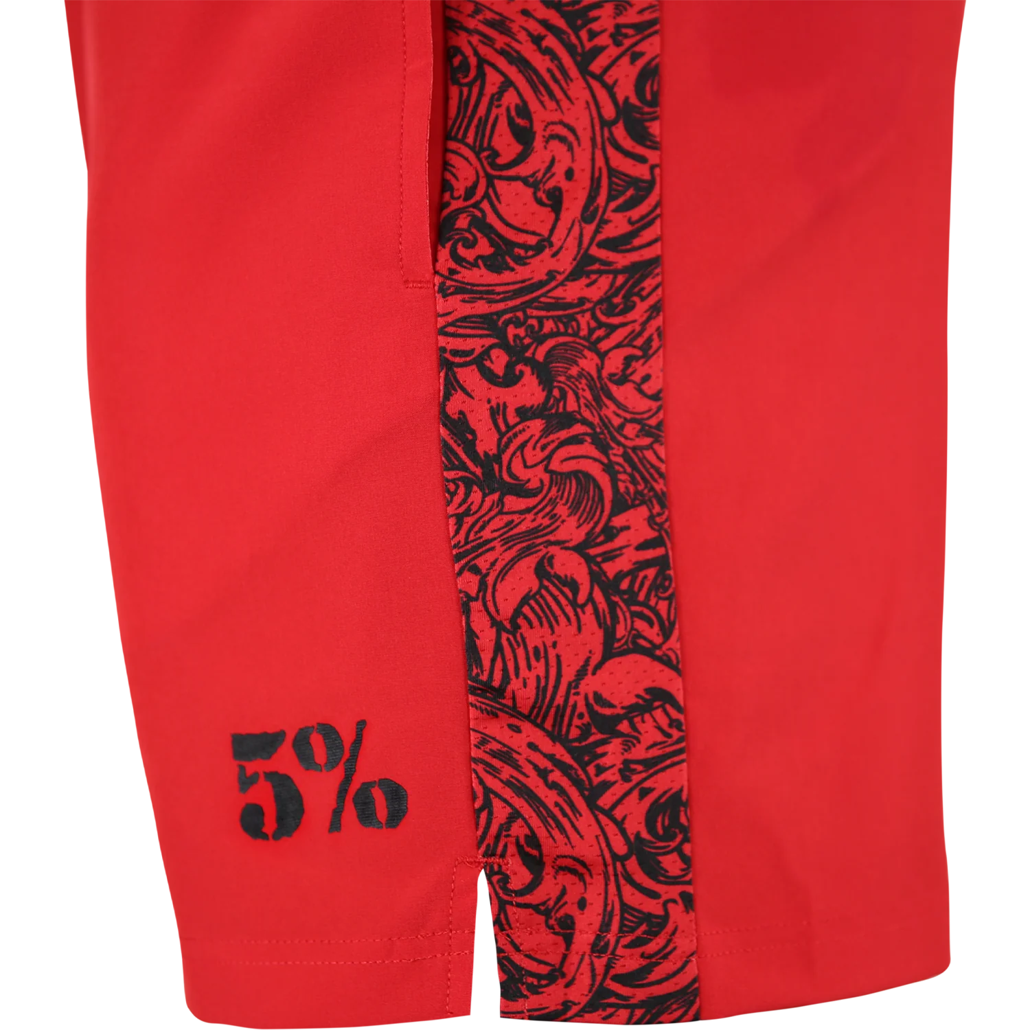 5% Red Lifting Shorts - Image 5