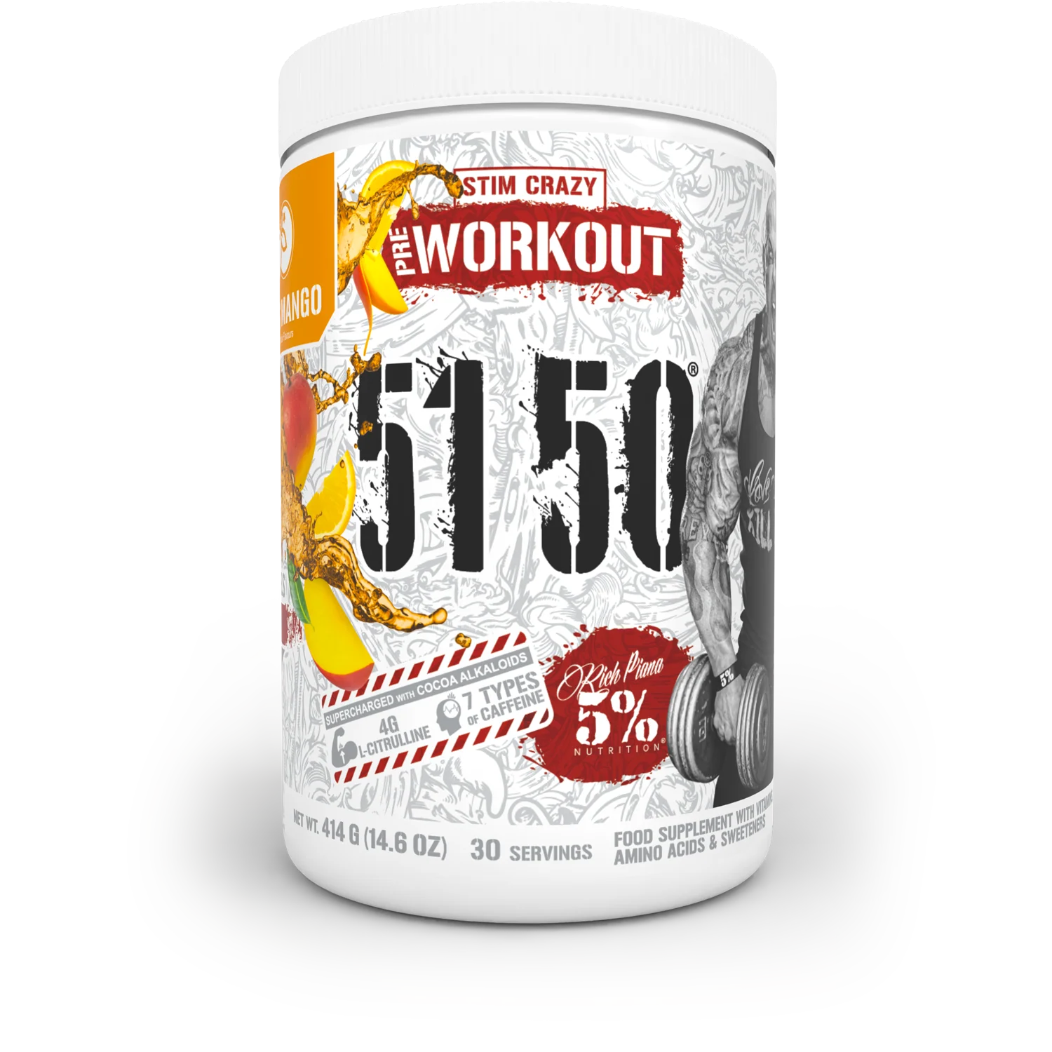 5150 High Stimulant Pre-Workout (intl) - Image 10