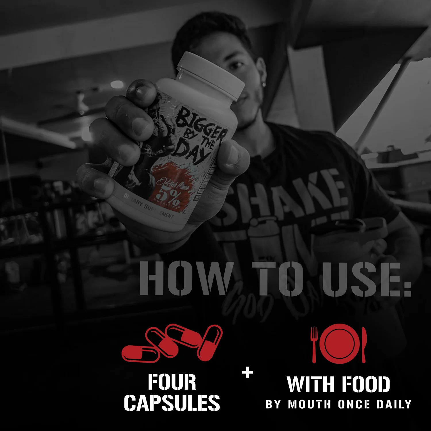 Bigger By The Day Muscle Builder with Turkesterone - Image 4