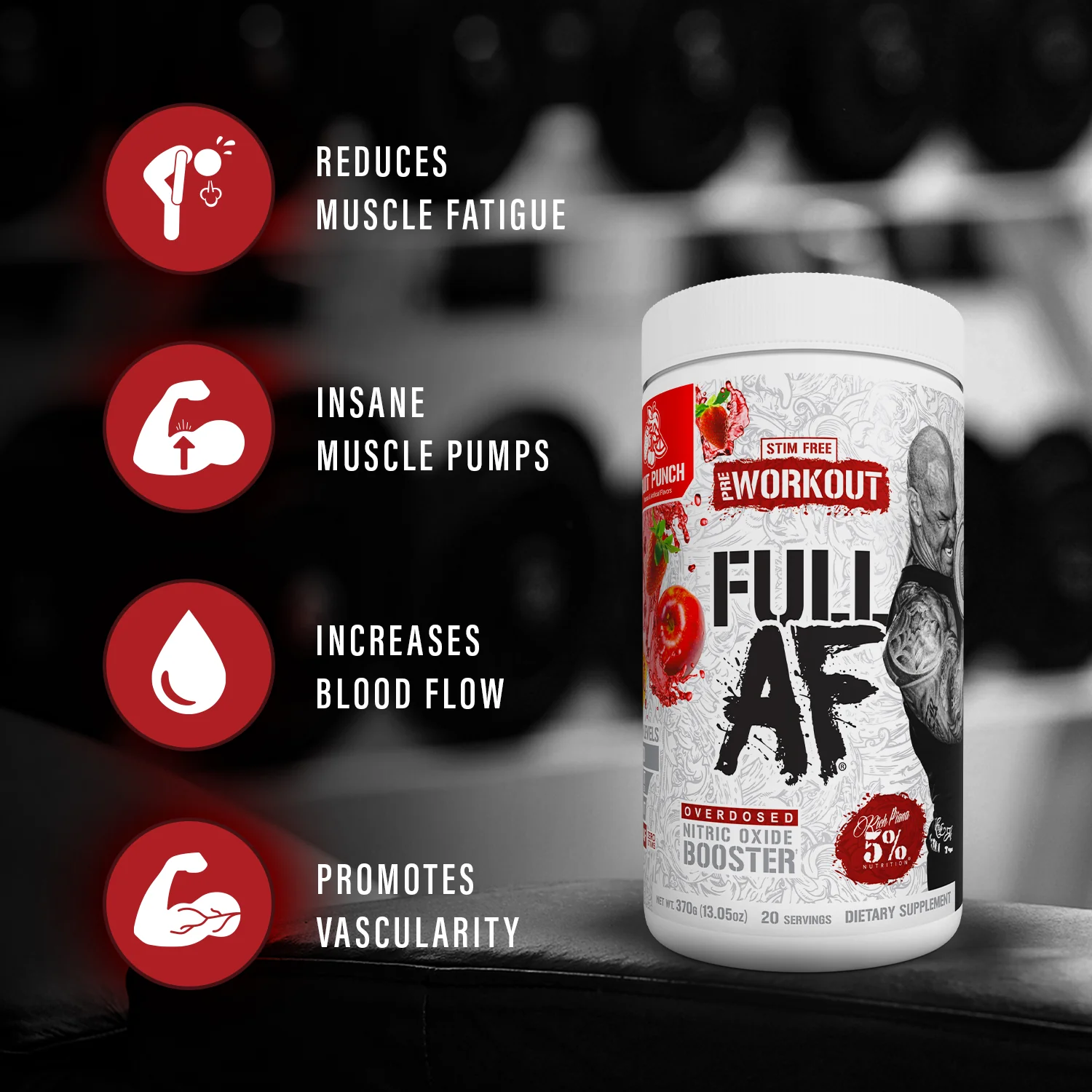 Full AF Non-Stim Pre-Workout - Image 3