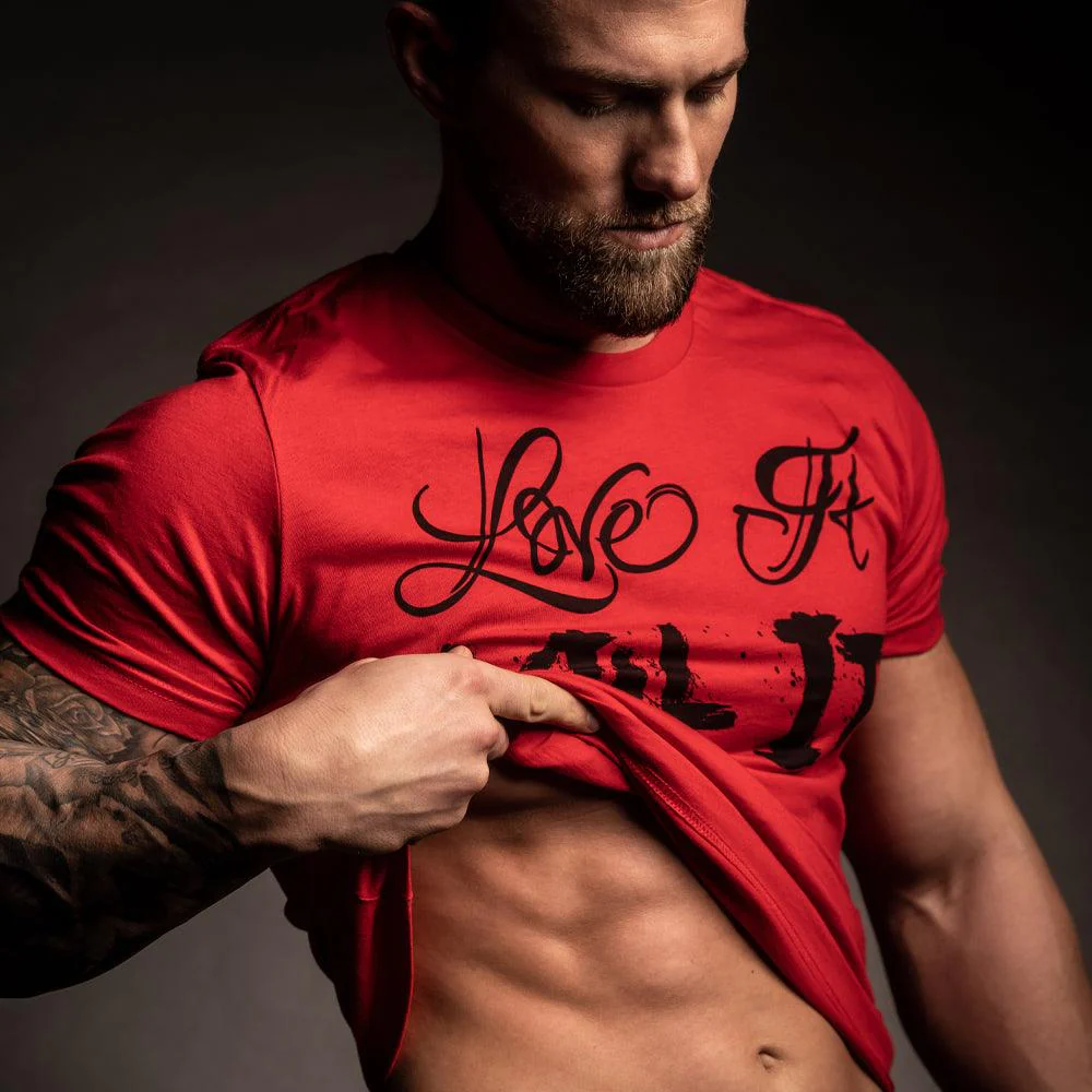 Love It Kill It, Red T-Shirt - Image 5