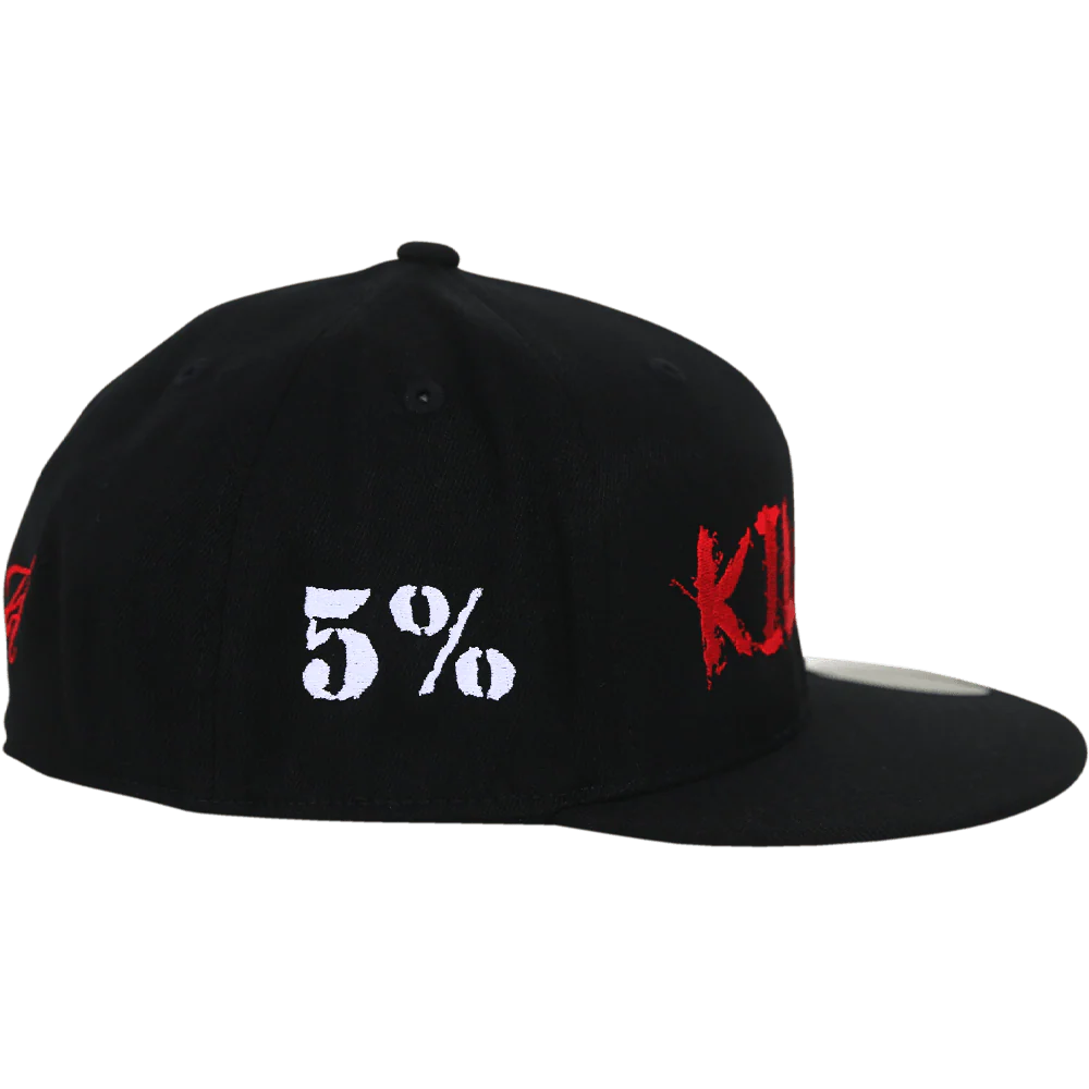Love It Kill It, Red on Black Hat - Image 5