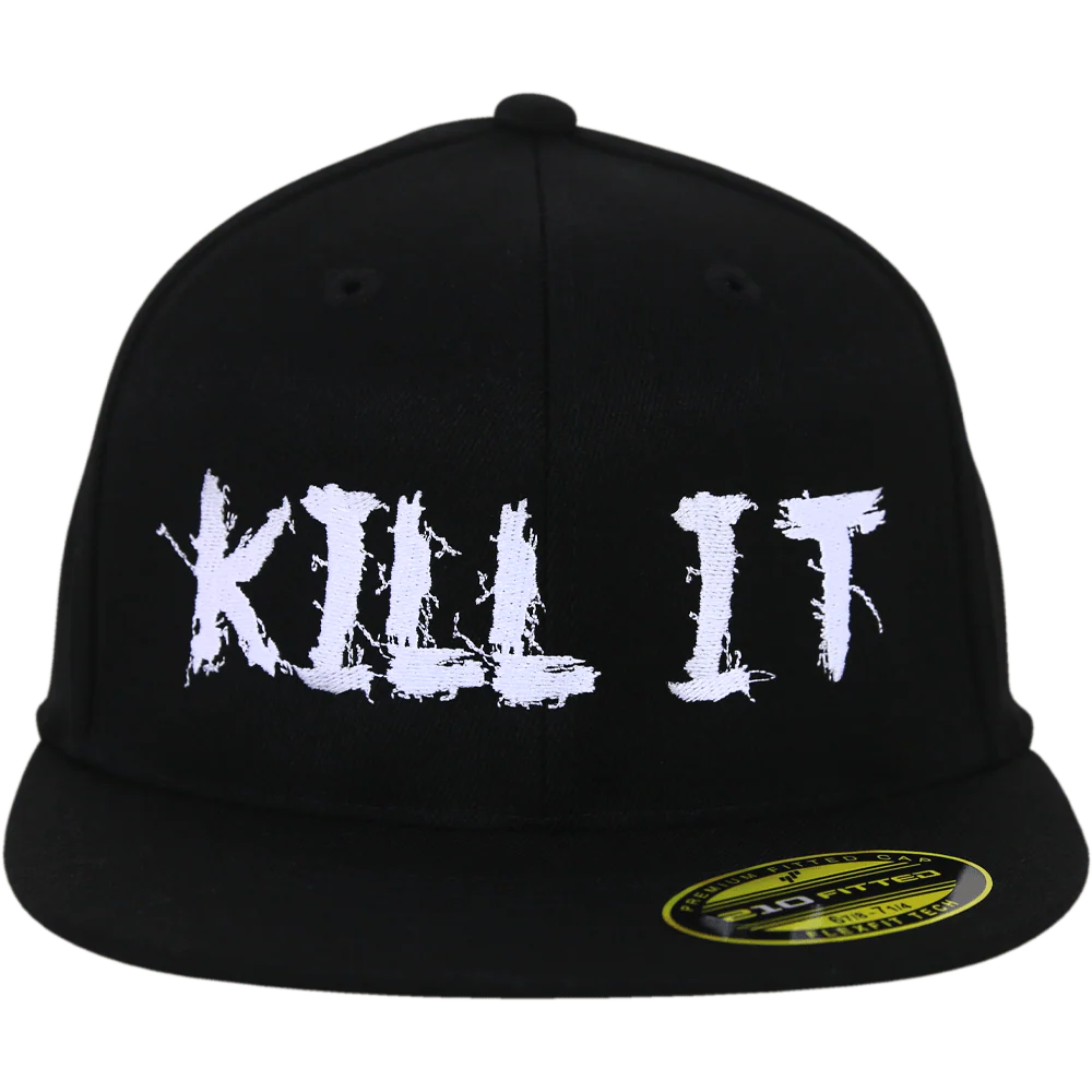 Love It Kill It, White on Black Hat - Image 3