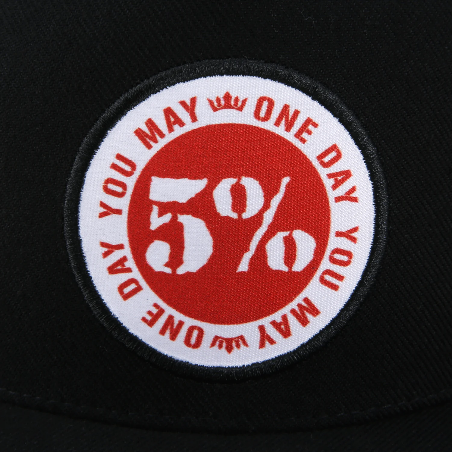 One Day You May, Black Hat with Patch - Image 3