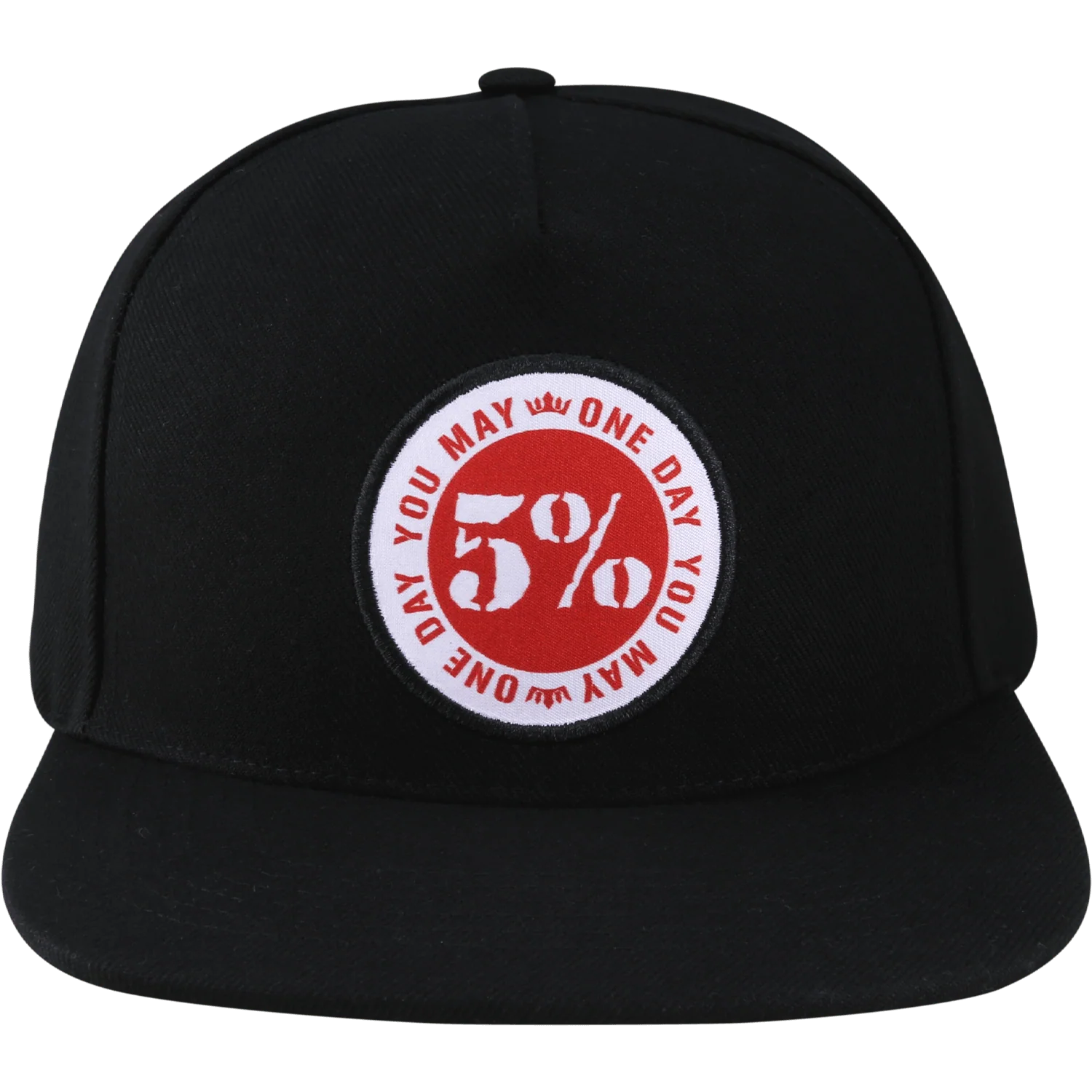One Day You May, Black Hat with Patch - Image 4