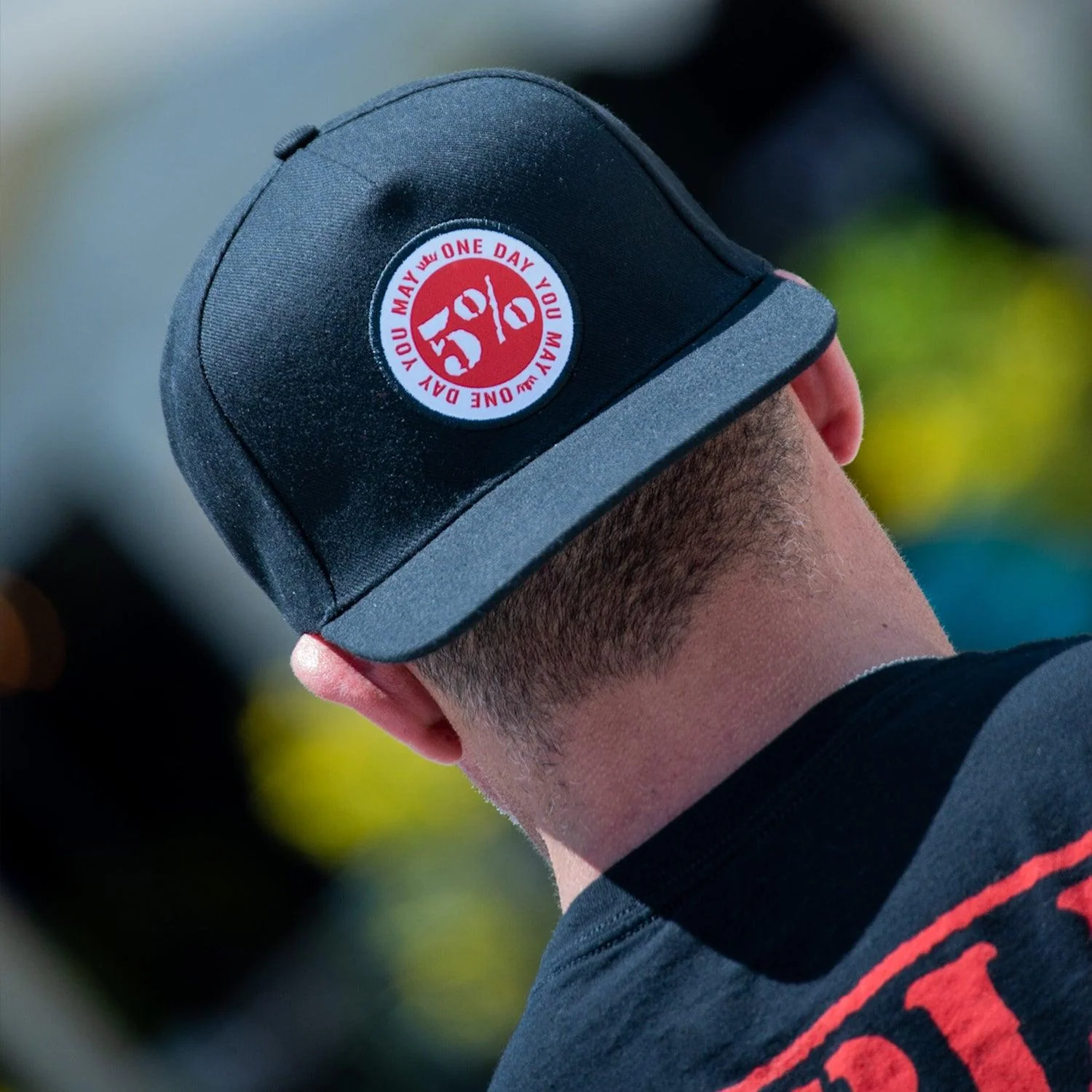 One Day You May, Black Hat with Patch - Image 8