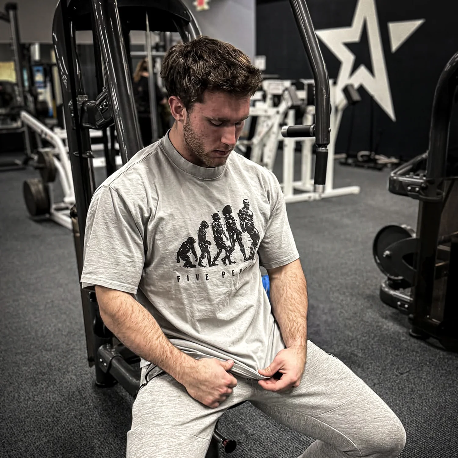 Rich Piana Evolution, Gray T-Shirt - Image 3