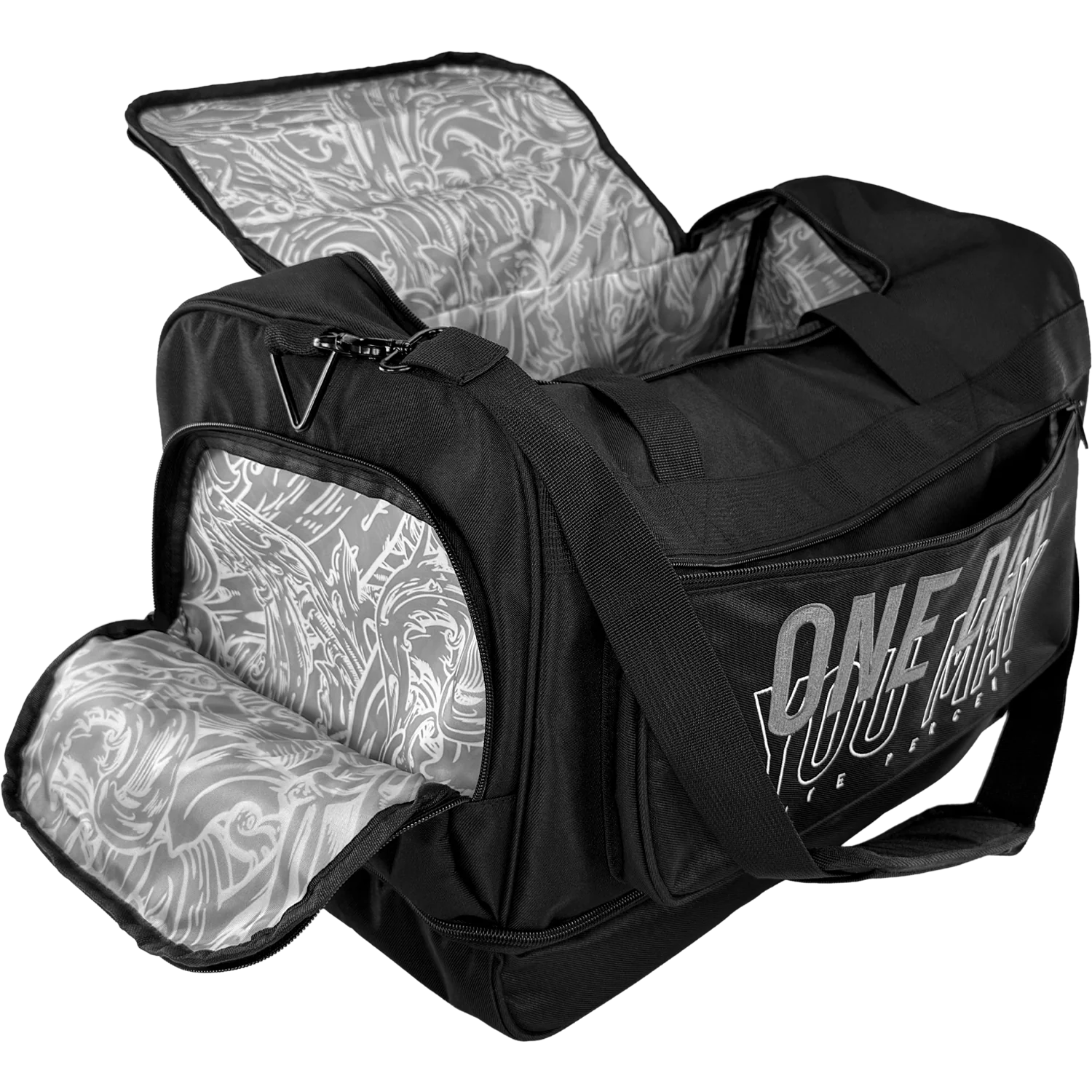 Crown, Black Gym Bag - Image 8