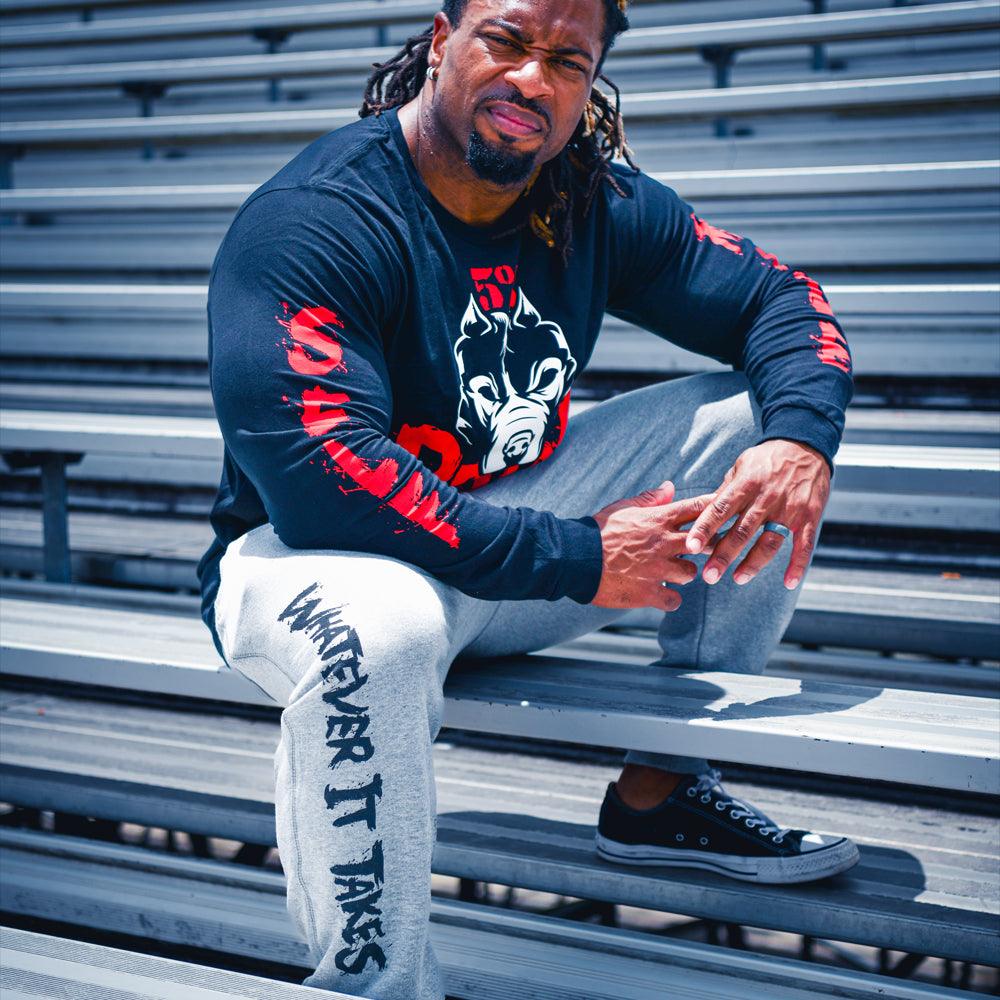 WHATEVER IT TAKES, Gray Joggers - Image 3